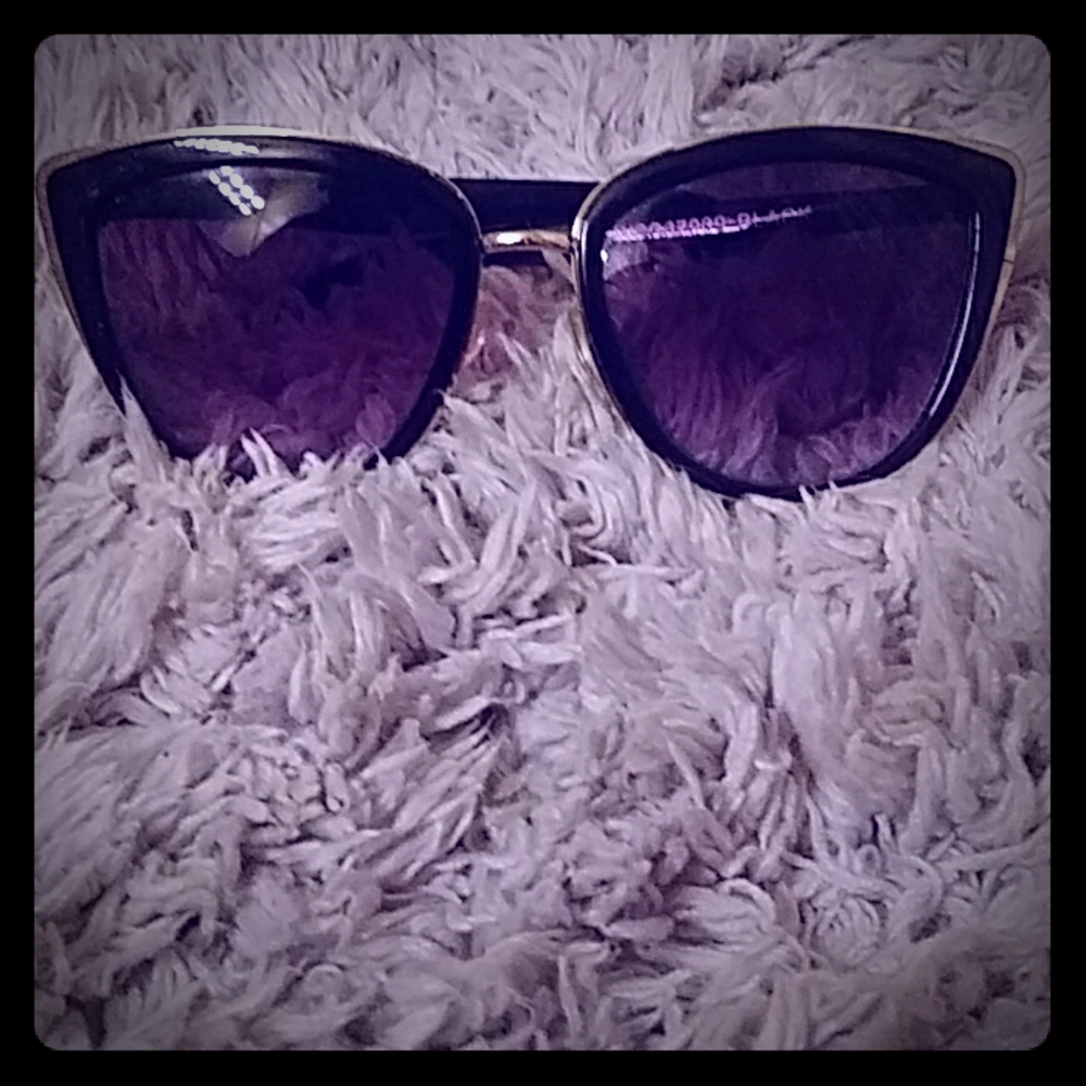 Cat eye Floral sunglasses